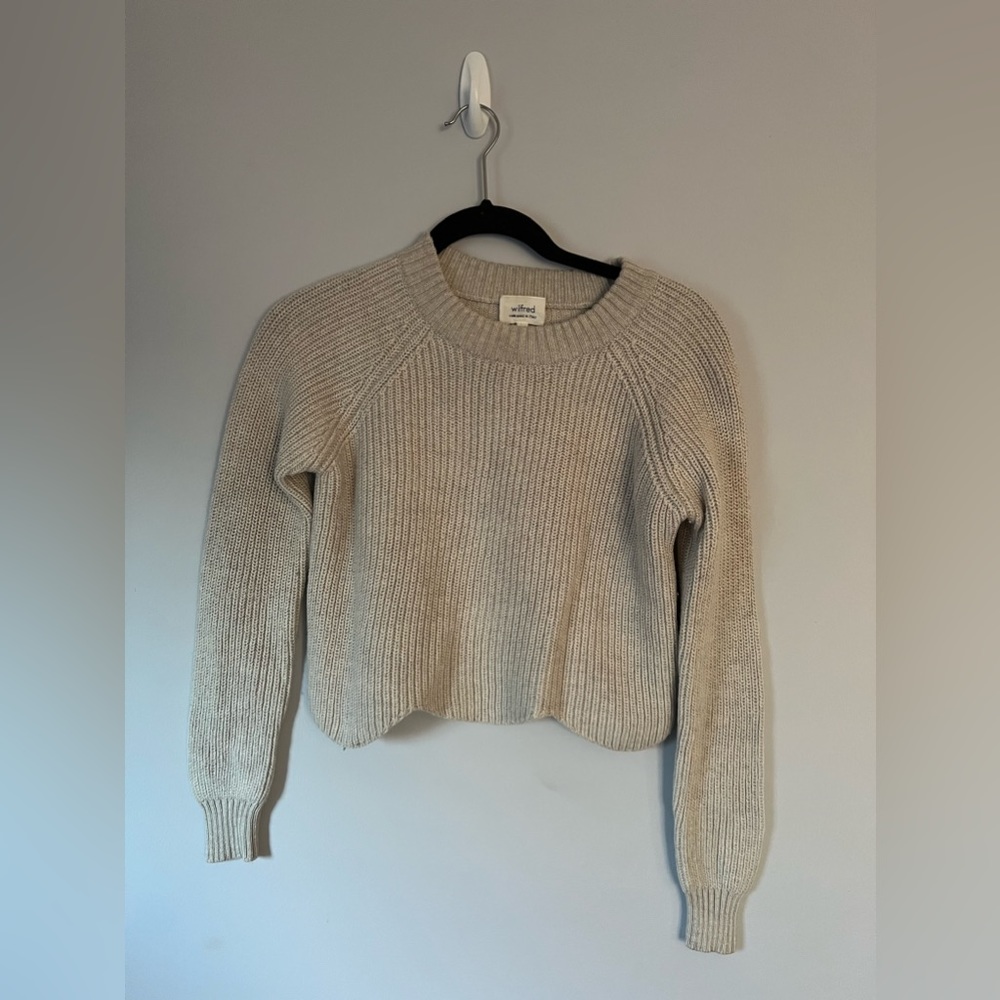Wilfred Scallop sweater.